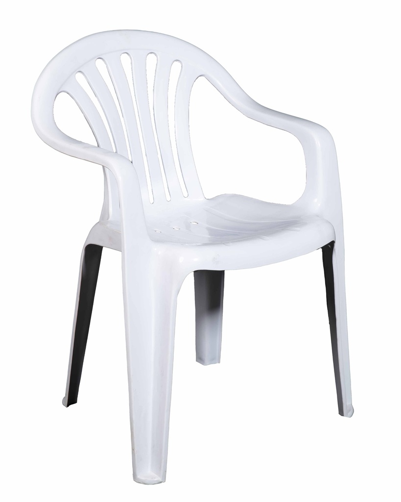 Silla Plástica Milexus (2.8kg) - Blanco